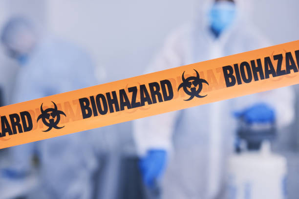 Professional Drug Lab Cleanup technician working in Pasadena, TX